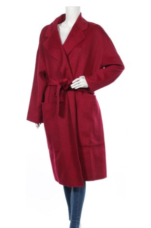 Γυναικείο παλτό TWINSET, Μέγεθος XXL, Χρώμα Κόκκινο, 50% πολυεστέρας, 50% μαλλί, Τιμή 305,02 €