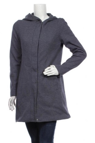 Dámský kabát  Vero Moda, Velikost S, Barva Modrá, 65% polyester, 35% bavlna, Cena  802,00 Kč