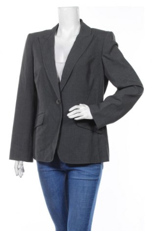 Damen Blazer Calvin Klein, Größe L, Farbe Grau, 64% Polyester, 32% Viskose, 4% Elastan, Preis 13,57 €