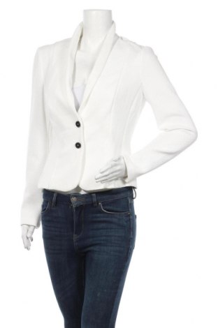 Damen Blazer S.Oliver Black Label, Größe M, Farbe Weiß, 95% Polyester, 5% Elastan, Preis 67,04 €