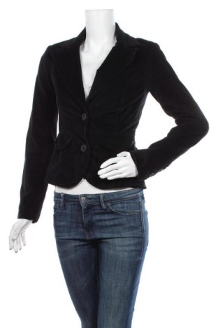Дамско сако Vero Moda, Размер XS, Цвят Черен, 97% памук, 3% еластан, Цена 22,05 лв.