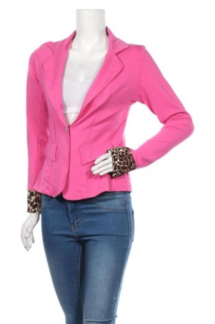 Дамско сако Victoria Moda, Размер M, Цвят Розов, 90% памук, 10% еластан, Цена 23,52 лв.