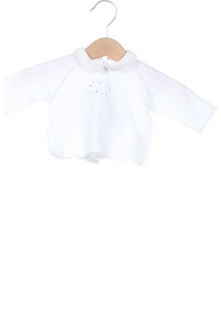 Детска блуза Absorba, Размер 0-1m/ 50 см, Цвят Бял, Памук, Цена 11,52 лв.