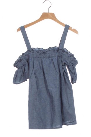 Dětské šaty  Q/S by S.Oliver, Velikost 7-8y/ 128-134 cm, Barva Modrá, Bavlna, Cena  802,00 Kč