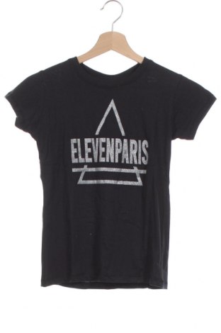 Dziecięcy T-shirt Eleven Paris, Rozmiar 11-12y/ 152-158 cm, Kolor Czarny, Bawełna, Cena 49,04 zł
