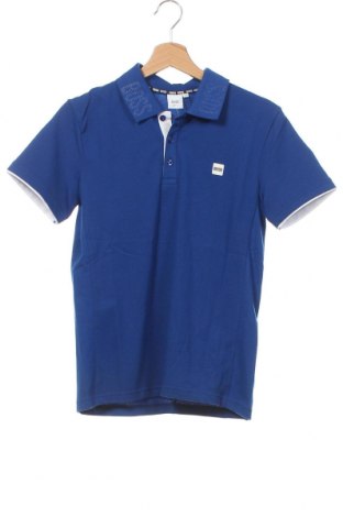 Παιδικό μπλουζάκι Hugo Boss, Μέγεθος 14-15y/ 168-170 εκ., Χρώμα Μπλέ, 58% βαμβάκι, 38% πολυεστέρας, 4% ελαστάνη, Τιμή 26,60 €