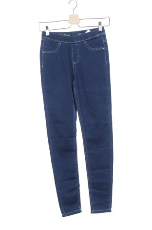 Dziecięce jeansy Guess, Rozmiar 13-14y/ 164-168 cm, Kolor Niebieski, 63% bawełna, 36% poliester, 1% elastyna, Cena 158,86 zł