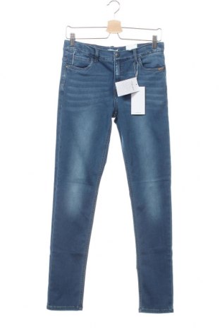 Dětské džíny  Name It, Velikost 15-18y/ 170-176 cm, Barva Modrá, 41% viskóza, 31% bavlna, 25% polyester, 3% elastan, Cena  368,00 Kč