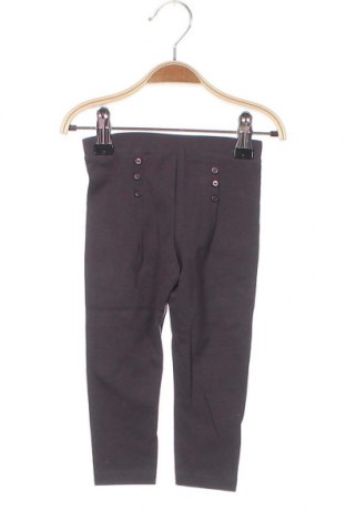 Dětské kalhoty  Du Pareil Au Meme, Velikost 9-12m/ 74-80 cm, Barva Šedá, 95% bavlna, 5% elastan, Cena  371,00 Kč