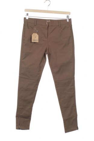 Детски панталон Gocco, Размер 13-14y/ 164-168 см, Цвят Кафяв, 98% памук, 2% еластан, Цена 19,75 лв.