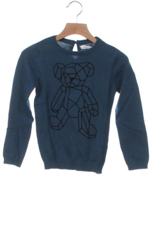 Dziecięcy sweter LuluCastagnette, Rozmiar 7-8y/ 128-134 cm, Kolor Niebieski, Bawełna, Cena 62,90 zł