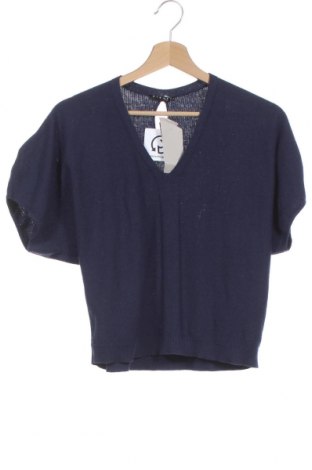 Detský sveter  Sisley, Veľkosť 14-15y/ 168-170 cm, Farba Modrá, 50% bavlna, 50%acryl , Cena  6,35 €
