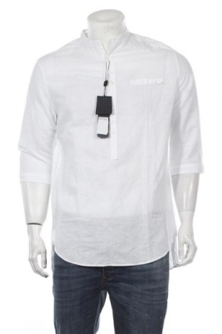 Pánske tričko  Antony Morato, Veľkosť M, Farba Biela, 55% ľan, 45% bavlna, Cena  49,87 €