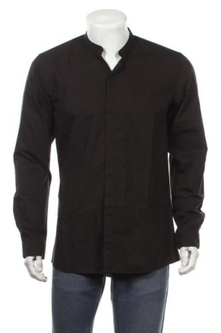 Pánská košile  Hugo Boss, Velikost L, Barva Černá, Bavlna, Cena  2 707,00 Kč