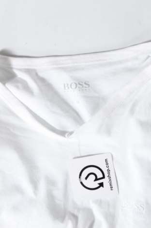 Мъжка тениска Hugo Boss, Размер M, Цвят Бял, Памук, Цена 119,25 лв.