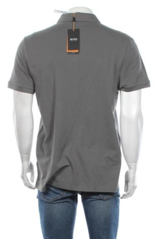 Męski T-shirt Hugo Boss, Rozmiar XXL, Kolor Szary, 97% bawełna, 3% elastyna, Cena 337,85 zł