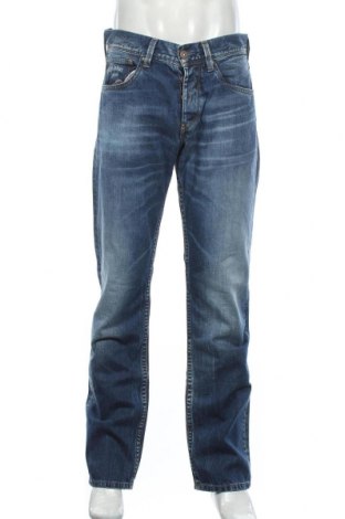Мъжки дънки Pepe Jeans, Размер L, Цвят Син, Памук, Цена 17,92 лв.