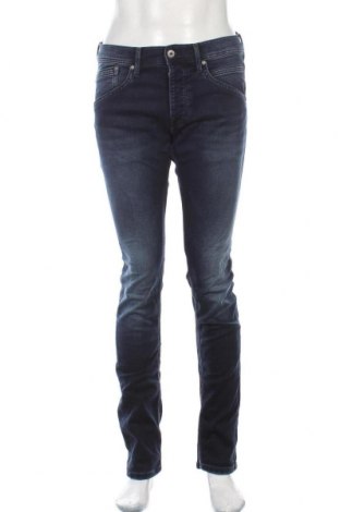 Męskie jeansy Pepe Jeans, Rozmiar M, Kolor Niebieski, 97% bawełna, 3% elastyna, Cena 145,53 zł