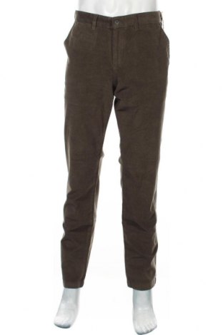 Pantaloni raiați de bărbați Lois, Mărime L, Culoare Verde, 98% bumbac, 2% elastan, Preț 204,77 Lei
