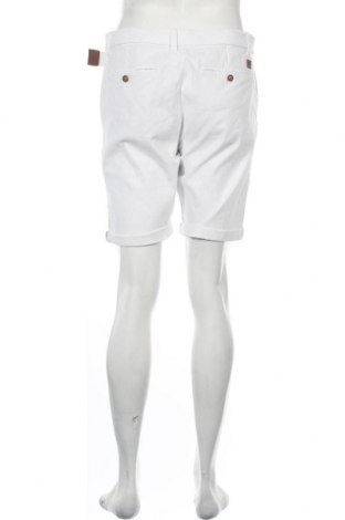 Ανδρικό κοντό παντελόνι Indicode, Μέγεθος L, Χρώμα Λευκό, 98% βαμβάκι, 2% ελαστάνη, Τιμή 26,68 €