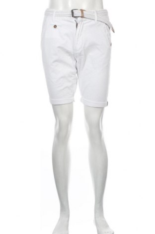 Ανδρικό κοντό παντελόνι Indicode, Μέγεθος S, Χρώμα Λευκό, Βαμβάκι, Τιμή 24,90 €