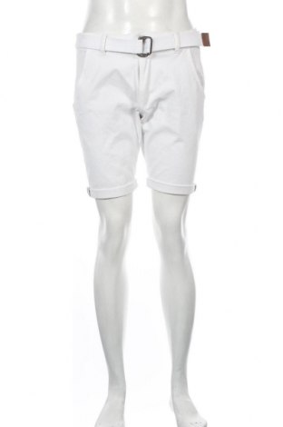 Ανδρικό κοντό παντελόνι Indicode, Μέγεθος M, Χρώμα Λευκό, 98% βαμβάκι, 2% ελαστάνη, Τιμή 23,09 €