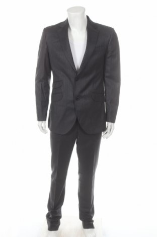 Ανδρικό κοστούμι Hackett, Μέγεθος M, Χρώμα Γκρί, Μαλλί, Τιμή 270,44 €