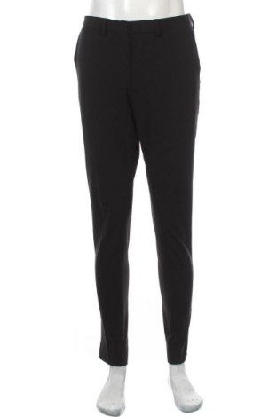 Pantaloni de bărbați ASOS, Mărime L, Culoare Negru, 62% poliester, 33% viscoză, 5% elastan, Preț 90,79 Lei