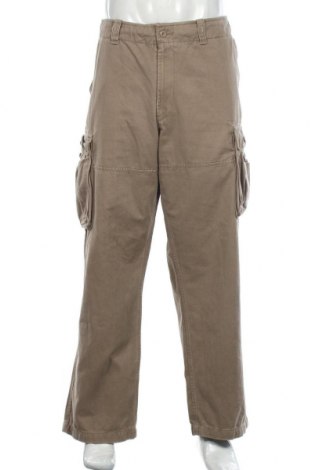 Męskie spodnie Cherokee, Rozmiar XL, Kolor Beżowy, Bawełna, Cena 37,68 zł