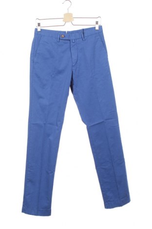 Мъжки панталон Hackett, Размер S, Цвят Син, 99% памук, 1% еластан, Цена 104,65 лв.