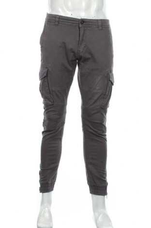 Мъжки панталон Indicode, Размер M, Цвят Сив, 98% памук, 2% еластан, Цена 50,40 лв.