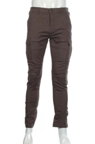 Męskie spodnie Indicode, Rozmiar M, Kolor Zielony, 98% bawełna, 2% elastyna, Cena 157,93 zł
