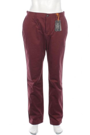 Мъжки панталон Timberland, Размер L, Цвят Червен, 97% памук, 3% еластан, Цена 42,25 лв.