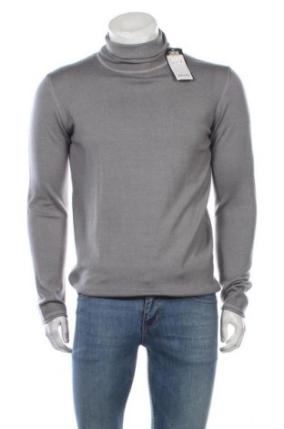 Мъжки пуловер Cinque, Размер M, Цвят Сив, Мерино, Цена 171,75 лв.