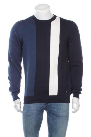Мъжки пуловер Felix Hardy, Размер L, Цвят Син, Памук, Цена 47,25 лв.