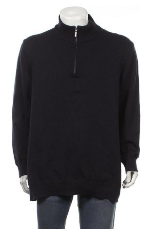 Мъжки пуловер JP 1880, Размер XXL, Цвят Син, Памук, Цена 61,20 лв.