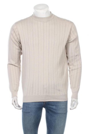 Pánsky sveter  Pull&Bear, Veľkosť M, Farba Béžová, 67% bavlna, 33% polyester, Cena  25,52 €