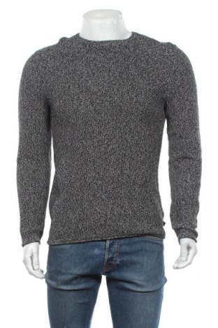 Мъжки пуловер Q/S by S.Oliver, Размер M, Цвят Черен, Памук, Цена 59,40 лв.