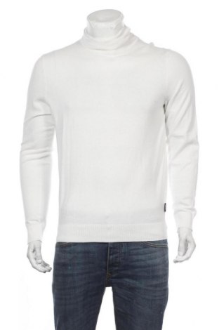 Мъжки пуловер Zign, Размер M, Цвят Бял, Цена 29,23 лв.