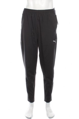 Pantaloni trening de bărbați PUMA, Mărime XL, Culoare Negru, Poliester, Preț 325,66 Lei