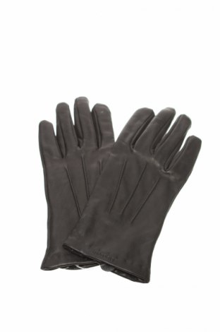 Rękawiczki ISOTONER, Kolor Czarny, Skóra naturalna, Cena 126,34 zł