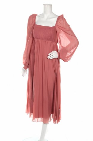 Kleid ASOS, Größe M, Farbe Aschrosa, Polyester, Preis 43,56 €