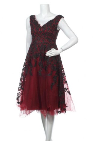 Φόρεμα Goddiva, Μέγεθος M, Χρώμα Κόκκινο, Πολυεστέρας, Τιμή 73,07 €