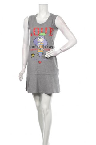 Kleid Love Moschino, Größe S, Farbe Grau, 94% Baumwolle, 6% Elastan, Preis 214,25 €