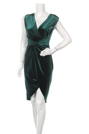 Šaty  TFNC London, Velikost S, Barva Zelená, 95% polyester, 5% elastan, Cena  1 837,00 Kč