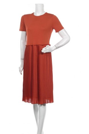 Šaty  Zara, Velikost S, Barva Oranžová, Polyester, Cena  1 132,00 Kč