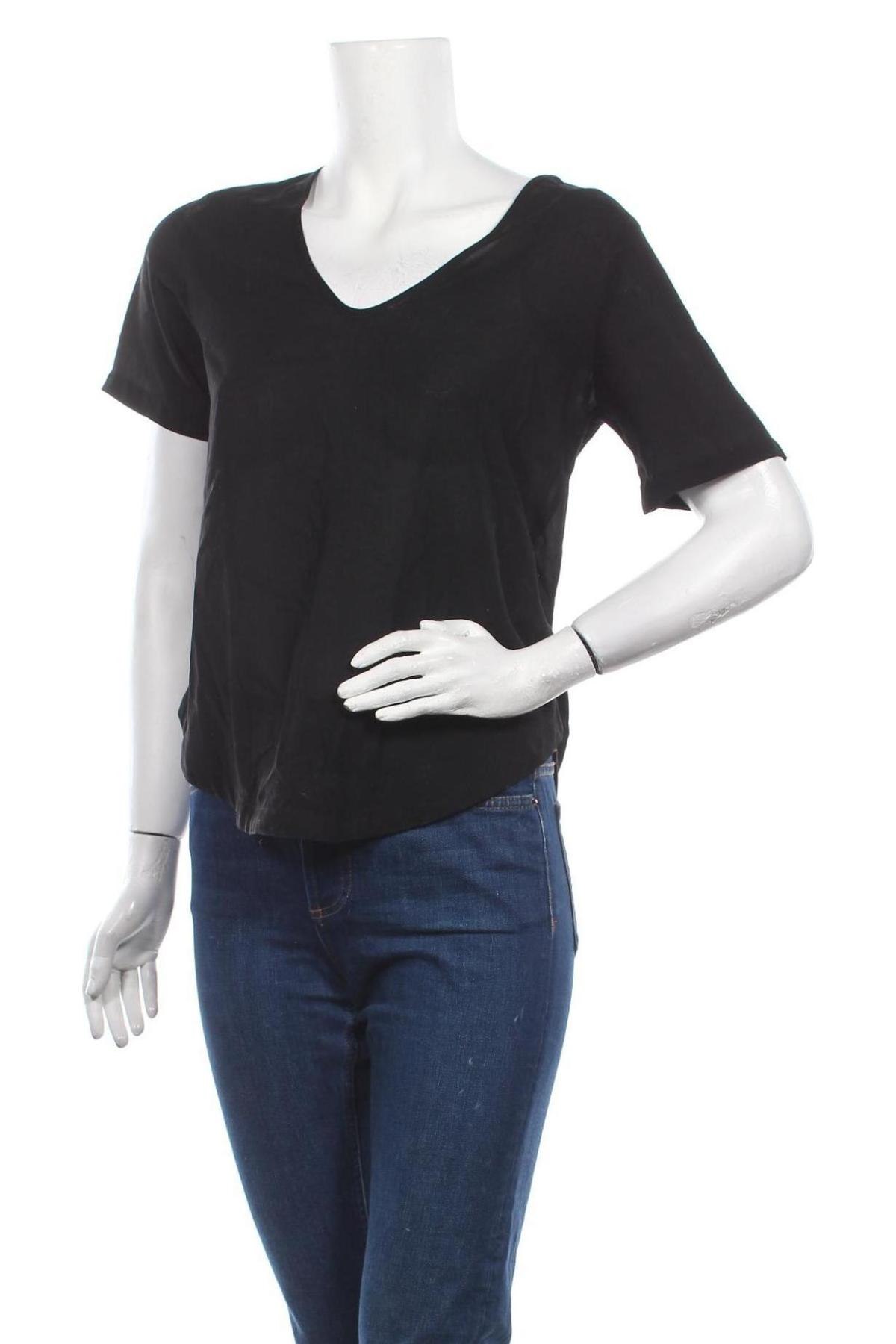 Damen Shirt Gina Tricot, Größe XS, Farbe Schwarz, Preis 18,09 €