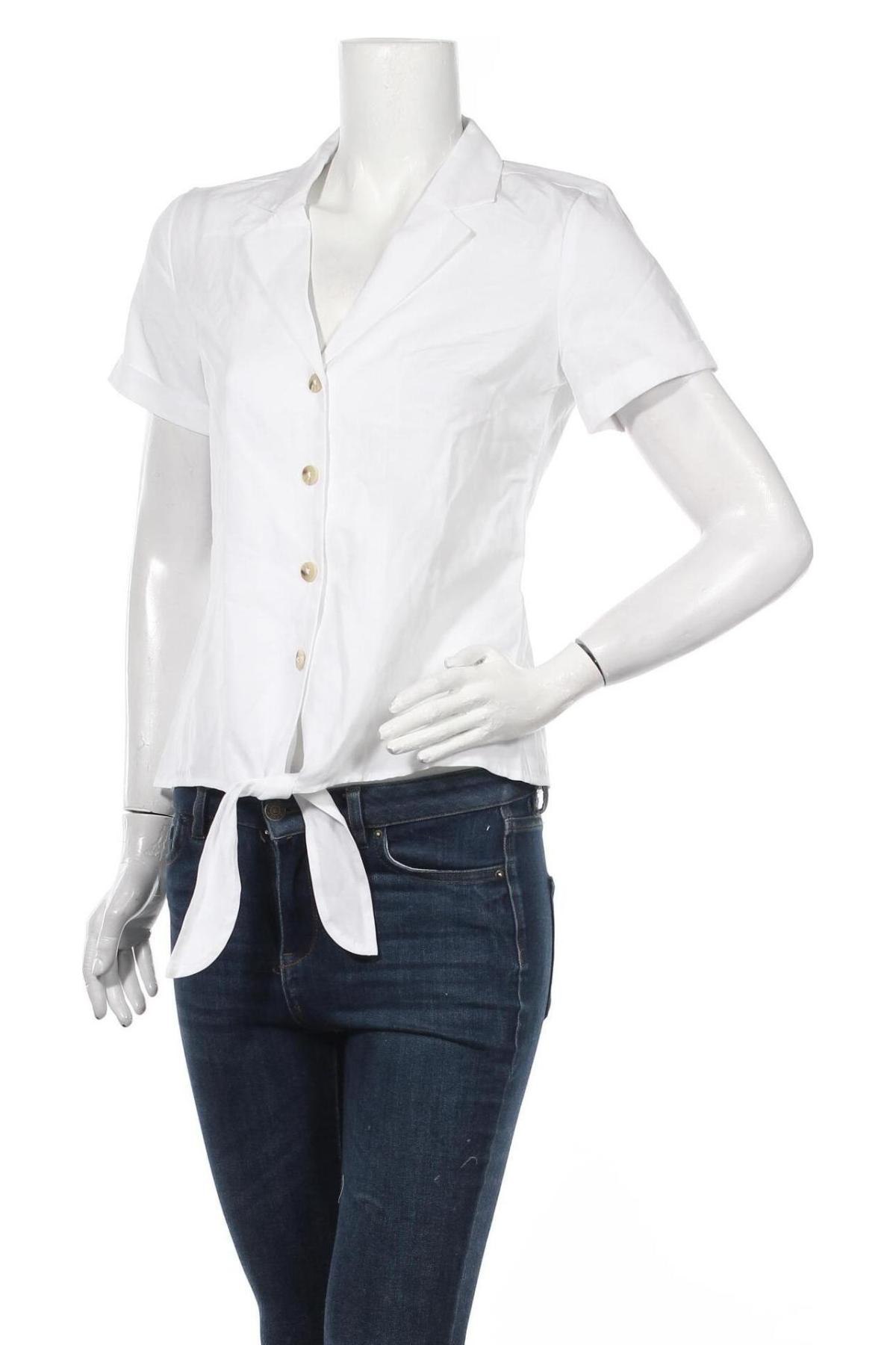 Дамска риза Zero, Размер XS, Цвят Бял, Цена 69,00 лв.