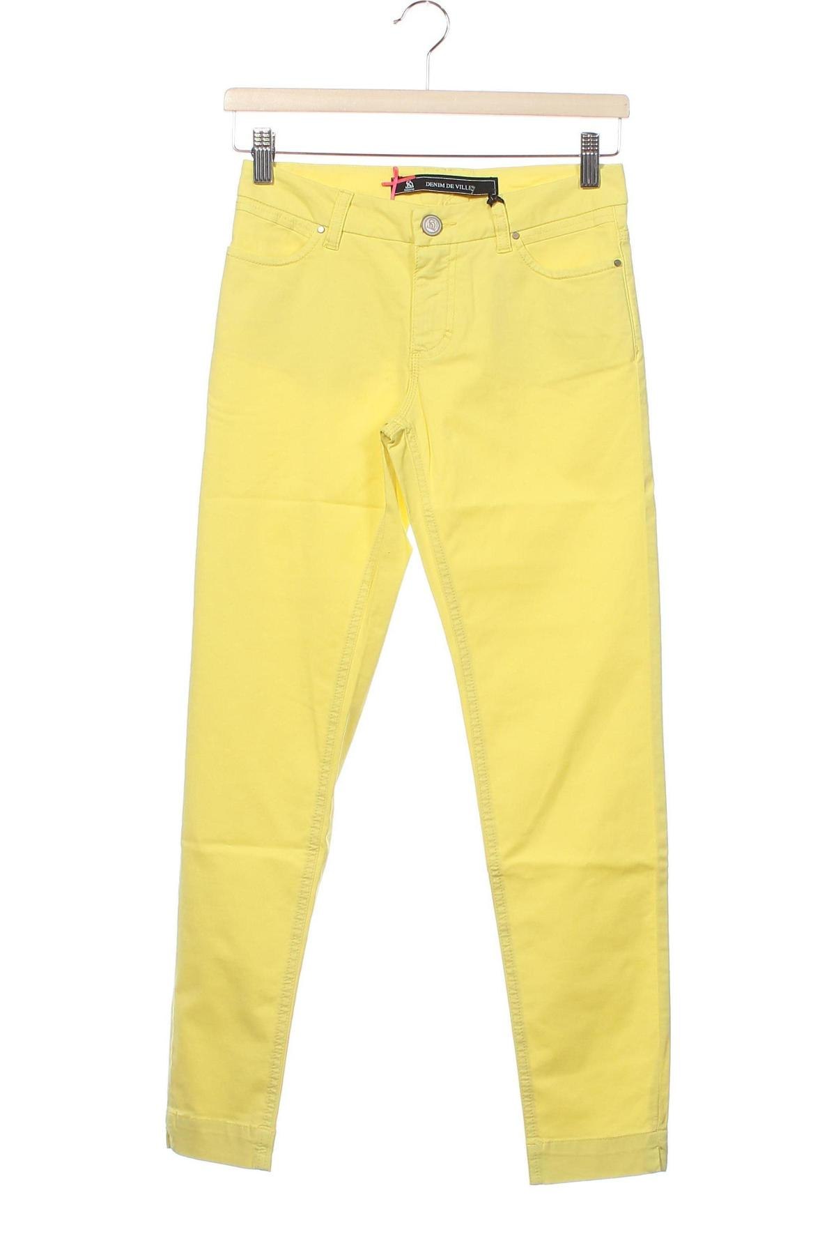 Дамски панталон Sinequanone, Размер XS, Цвят Жълт, Цена 66,15 лв.
