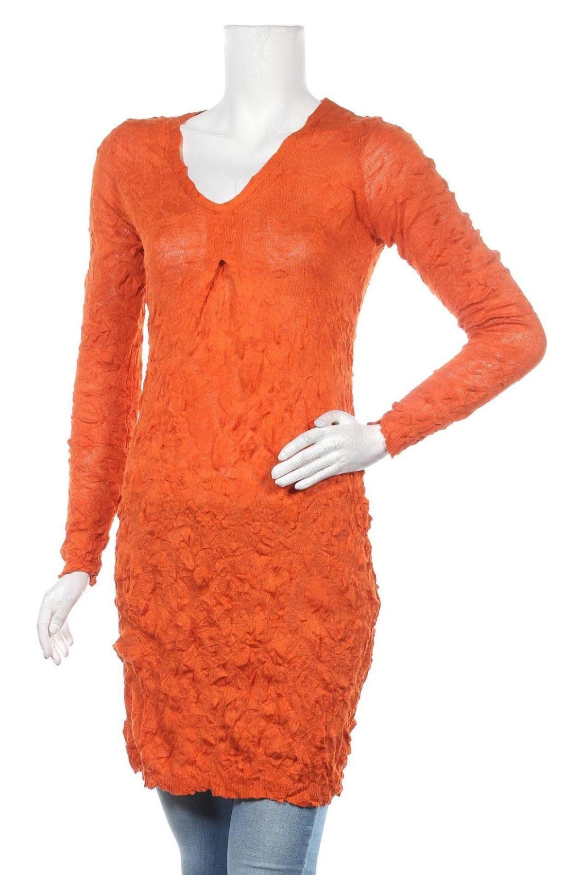 Дамски пуловер Aventures Des Toiles, Размер S, Цвят Оранжев, Цена 299,00 лв.